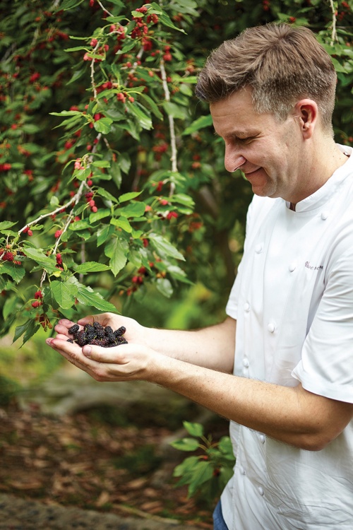 Chef Uwe Opocensky taking the farm-to-table concept to a new level